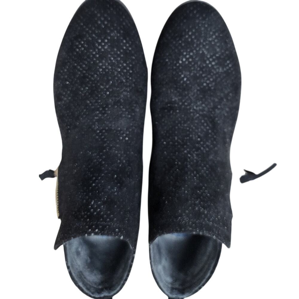 Dr. Scholl's Lifestyles Black Zip Ankle Boots Women's Comfort Size 8.5M